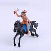 8Pcs Western Cowboy and Horse Figurines for Kids and Toddlers for Farm Or Home Decoration