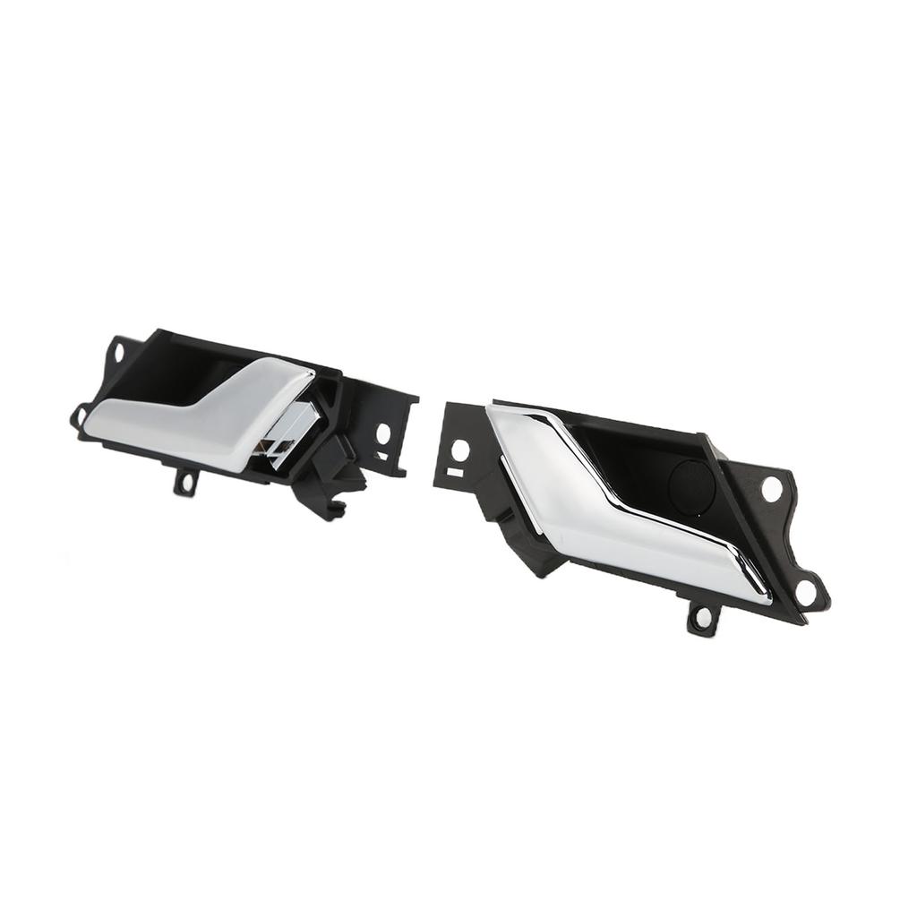 2PCS Car Door Internal Handle Silver 96861998 96861999 Replacement for Chevy Captiva Sport