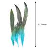 50/100pcs Colored Rooster Chicken Cock Feather Tail 5-7inch for DIY Craft Party Wedding Sewing Costume dress Jewelry Plume Decor