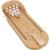 ®RisingFF Mini Bowling Game, Table Bowling Game with 10 Pins and Metal Bowling Ball