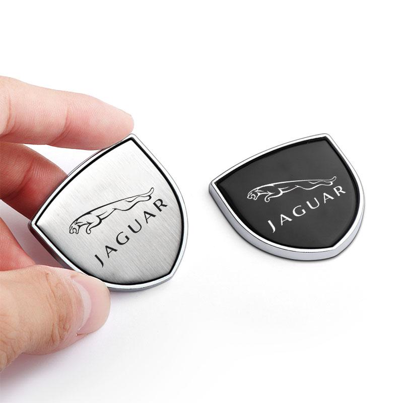1pcs 3D Metal Car Body Window Decoration Stickers Badges For Jaguar-XE XF XJ B99 X-TYPE F-PACE I-PACE E-PACE F-PACE S-TYPE C-TYPE C-X16 C- X75 E-TYPE