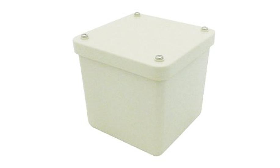 

Nichido Denko Waterproof Pull Box with Cover, Ministry of Land, Infrastructure, Transport and Tourism Specification, Ivory, 250 x 250 x 200 mm,