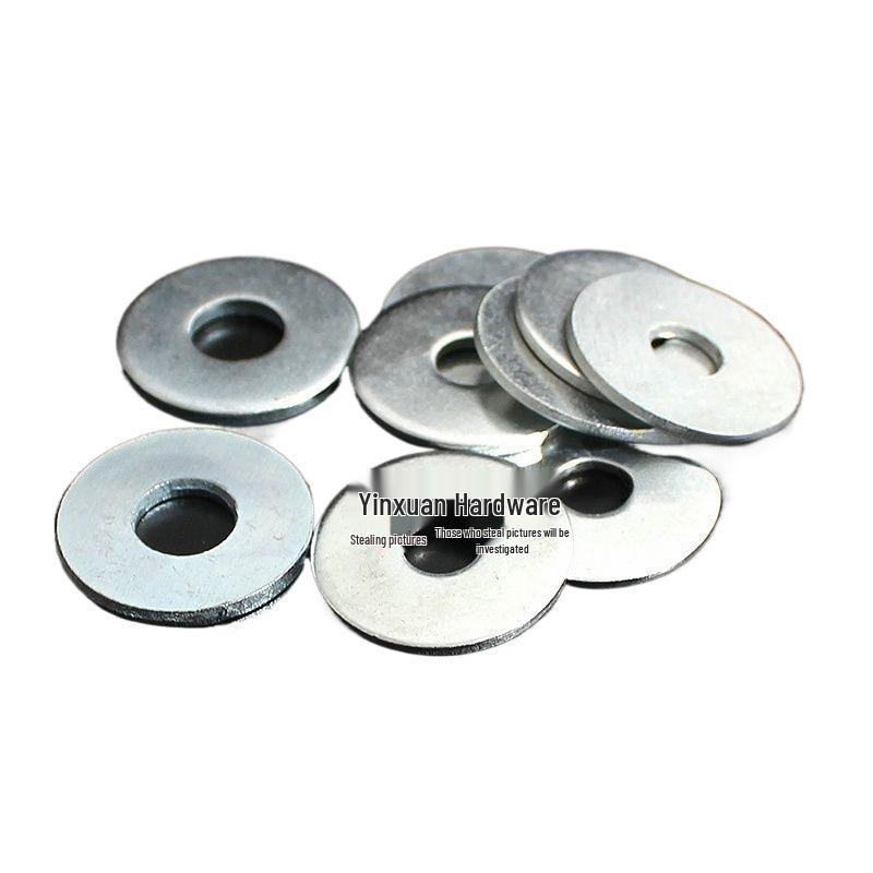 Thickened Galvanized Iron Flat Washer M4-M36, Widened Design, Free Shipping