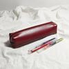 Portable Stationery Box Solid Color Pen Bag Trendy Pencil Case  School Office Use