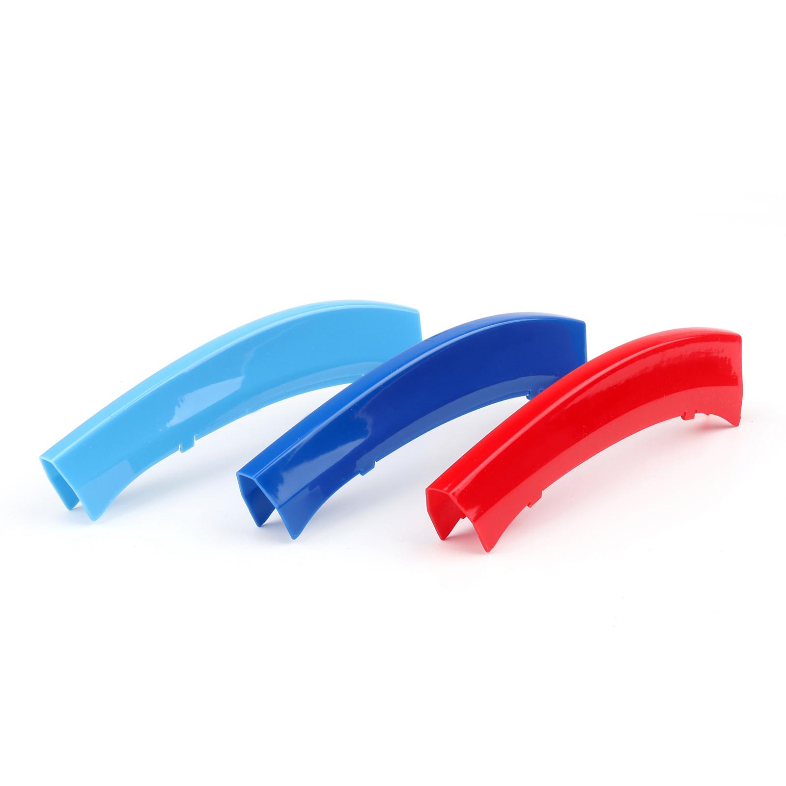 

M Sport Решетка радиатора 3-цветная накладка для BMW X3 2011-2017 X4 2014 Зажим-колпачок