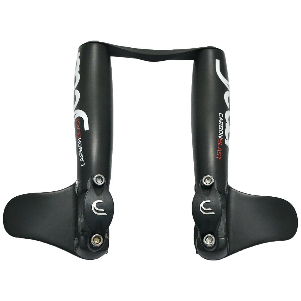 Deda Elementi CARBON BLAST Extensions mini DA2924 Aufsteck-Aerolenker/Zeitfahren/Triathlon,