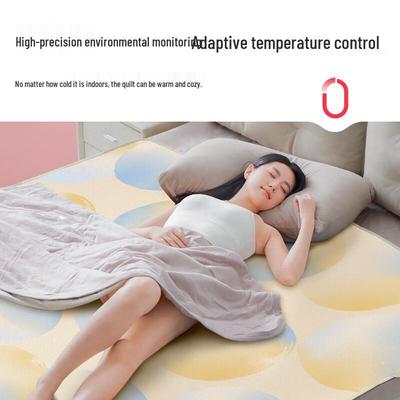 Rainbow Double Electric Blanket with Dual Controls