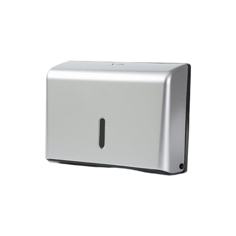Waterproof Plastic Tissue Dispenser Wall Mounted Space Saving Designs Tissue Box Holder Large Capacity for Bathroom
