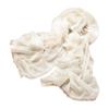 Women's 100% Pure Cashmere Herringbone Scarf with Tassels - Solid Color, Fine Spun, Water-Soluble, New Spring/Autumn Style.