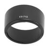 Lens Hood Fit for EF 50mm FCelsius1.4 USM Camera Lens Black ABS   Mount Lens Shade Compatible with 58mm Lens Protector Filter