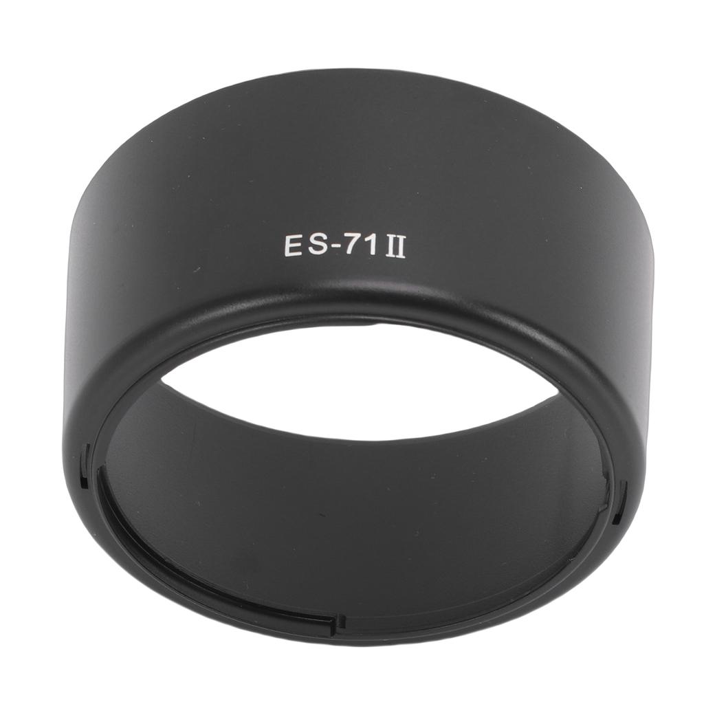 Lens Hood Fit for EF 50mm FCelsius1.4 USM Camera Lens Black ABS Mount Lens Shade Compatible with 58mm Lens Protector Filter
