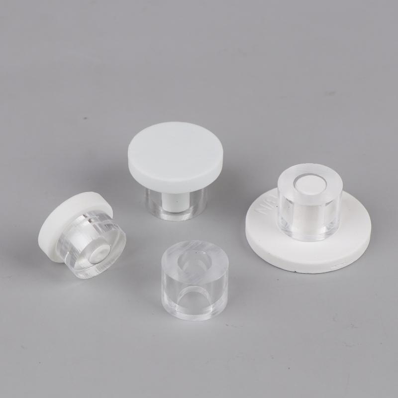 6 Pcs Low-Profile Reef Aquarium Frag Rack Acrylic Coral Mount Bracket for SPS/LPS Coral Fragmentation & Propagation