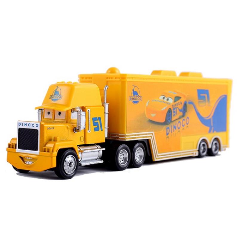 Pixar Cars Truck Model Car Anime Figure Mack Semi-Hauler Rust-eze Racing Toys Children's Birthday Gifts