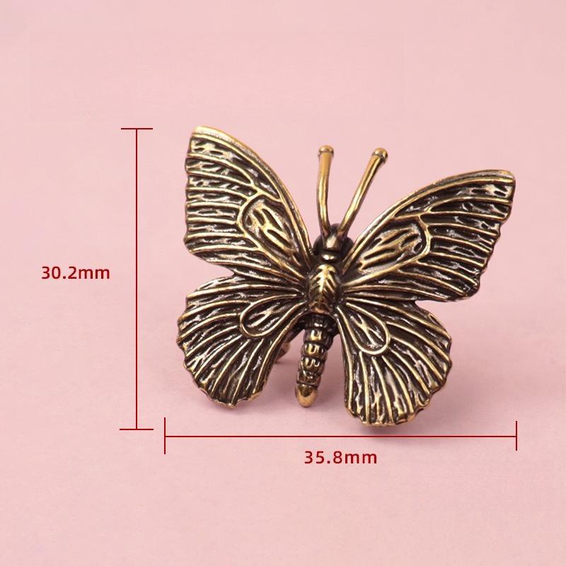 Lucky Jinbao Crafts Ornament Home Living Room Ornament Butterfly Ornament