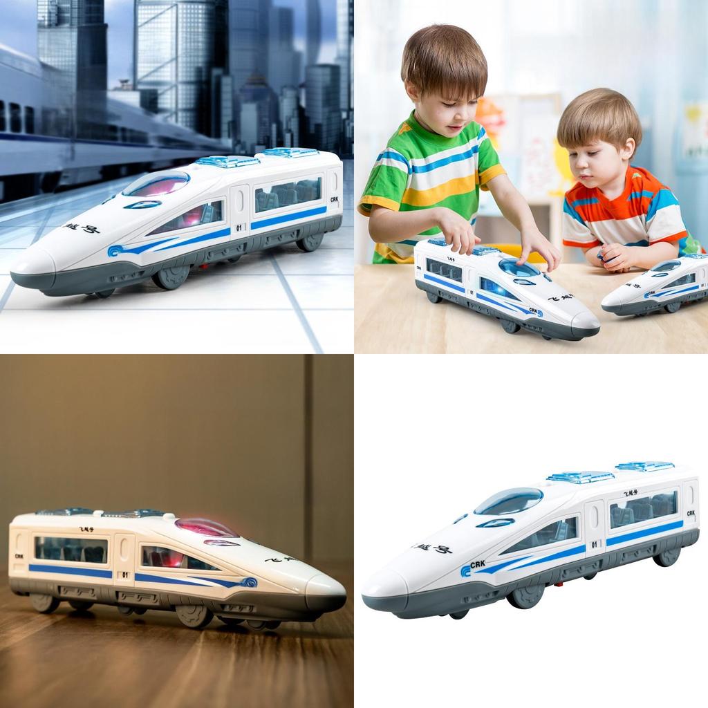 Inertia Train Toy For Kids With Lights And Music For Interactive Play