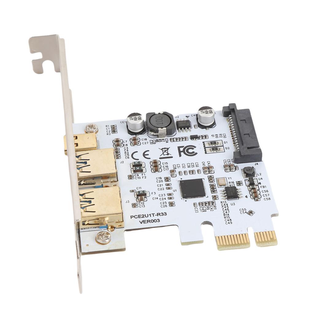 USB3.2 GEN1 Type C Expansion Card 19PIN Socket 5Gbp 2 Port Adapter Card for Type C Front Panel Mount Adapter