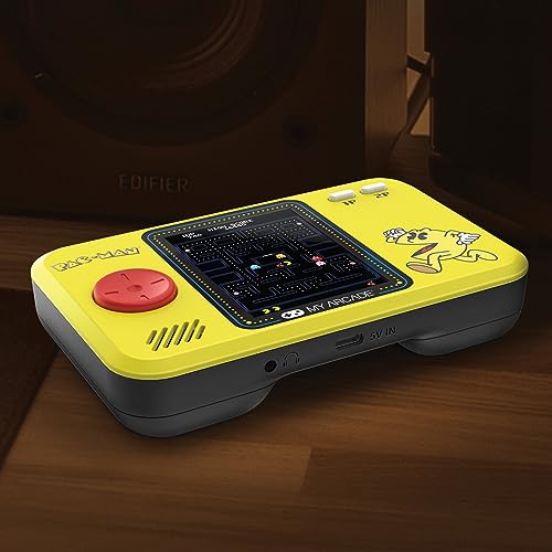 My Arcade Pac-Man Pocket Player Pro: Portable Video Game, 2.75-inch Color Display, Kids Toy, Pac-Man Game