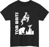 Tom Waits Fan T-Shirt Vintage Stil- Tee Retro Musikliebhaber Geschenk Ikone Shirt