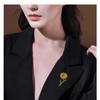 Senior Brooches Flower Leaf Brooch Pins for Women Suit Pendant  Fashion Brooches Jewelry