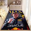 Sportlicher Teppich, Max Verstappen Gold 3 Red Bull F1 Poster, Fan-Höhlen-Dekoration, Rutschfeste Matte