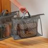 Transparent PVC Dustproof Large Capacity Clutch Storage Bag for Moisture-Proof Leather Protection