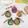 Breathable Mini Coin Purse Portable Headphones Organizer Backpack Hanging Bag Pendant  Cosmetics