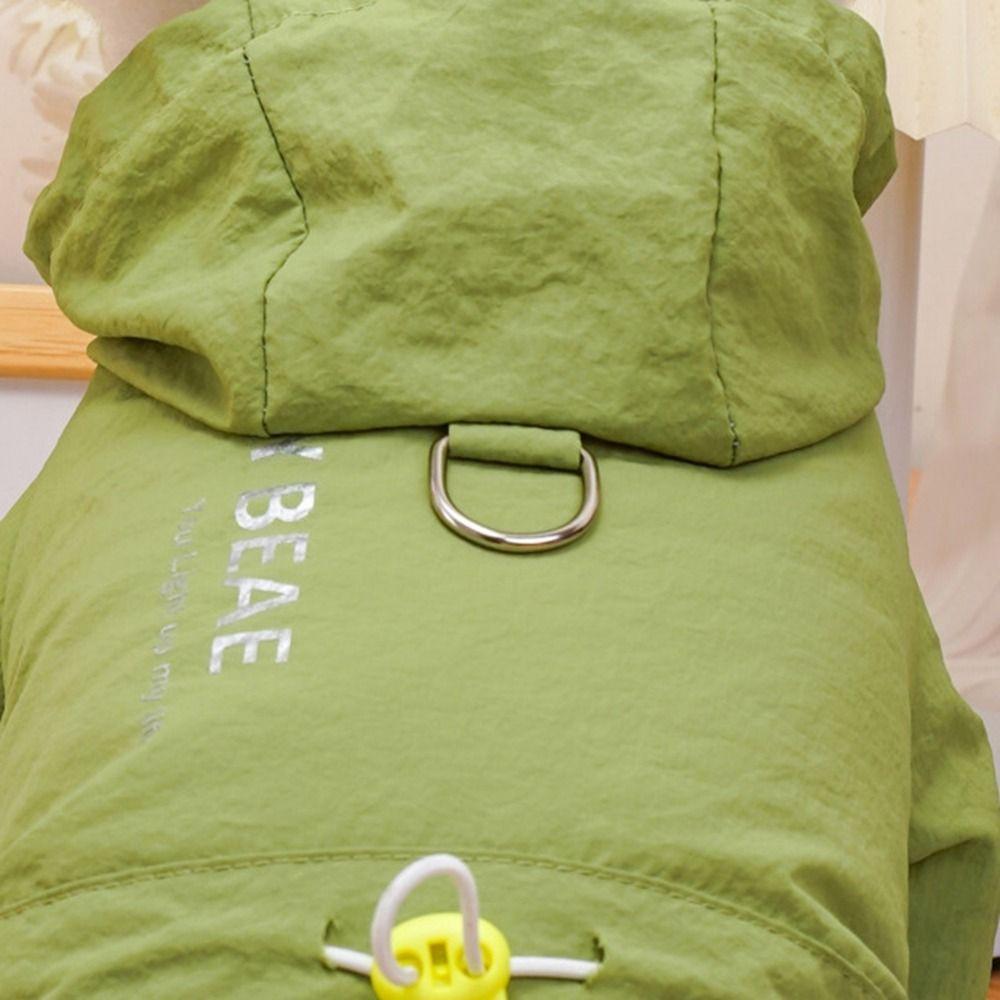 Windproof Dogs Jumpsuit Four-Legged Pet Apparel Fashion Dog Clothes for Spring Summer Autumn