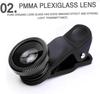 3 in1 Fisheye Wide Angle Micro Camera Lens for iPhone Xiaomi Redmi 3IN1 Zoom Fish Eye Len on Smartphone Lenses with Phone Clip