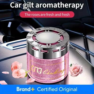 Flowing Sand Solid Fragrance Car Aromatherapy High End Car Logo Car Aromatherapy Seat Decoration Air Freshener