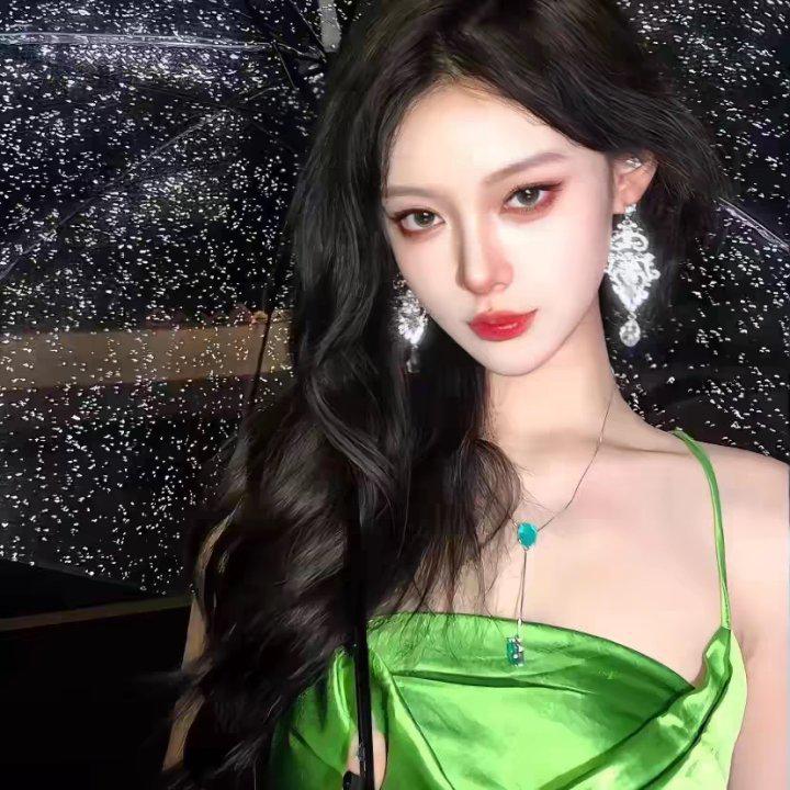 2025 Light Luxury Silver Needle Diamond Flower Tassel Earrings - Elegant European & American Style for Women