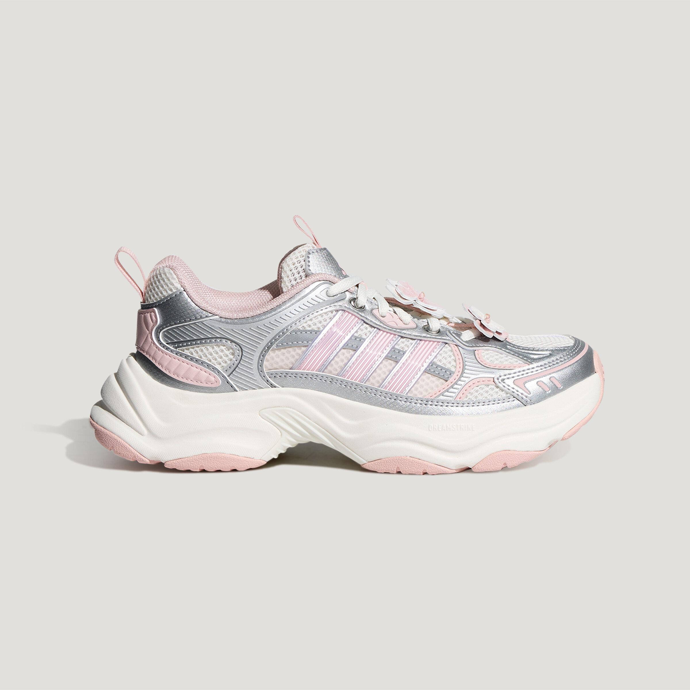 Adidas XLG FIN PULSE Athleisure Chunky Sneakers Women s Silver Pink 39