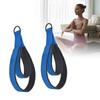 1 Pair Fitness D-Rings Strap Handle Yoga Exercise Accessory for Home Gym Workout Pilates Double Rings Strap for Reformer