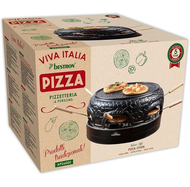 Электрогриль Bestron APD600Z Pizzetteria Pizzagrill
