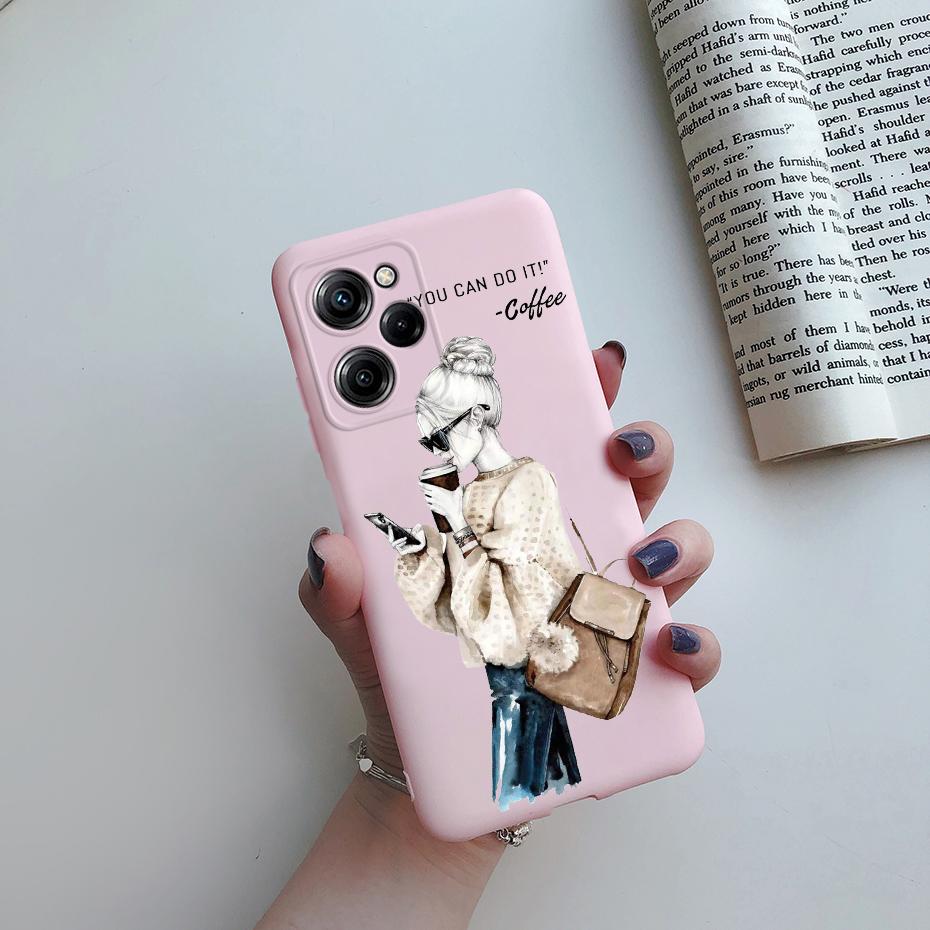 Poco X5 Pro Case For Xiaomi Poco Pocco Poko X5 X 5 PocoX5 X5 Pro 5G Phone Case Cute Love Heart Silicone Soft Cover Funda Bumper