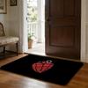 GGreen DDay Band Floor Mat Soft Flannel Absorbent Mat Non-Slip Rug Home Bedroom Bathroom