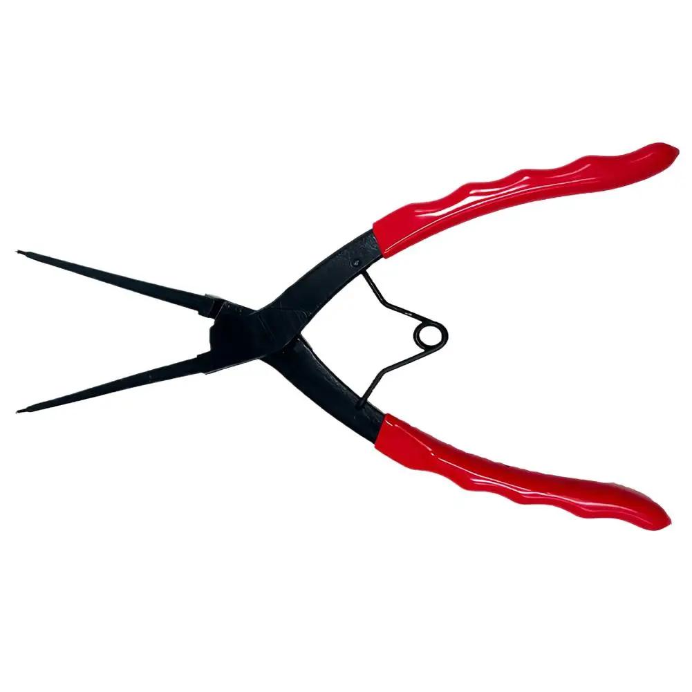 

90° Extended Retaining Pliers Right-Angle Internal Circlip Pliers for Deep Hole Repair Bent Needle Nose Maintenance Tool C8P5