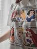 S New Sweet Princess Collection Cartoon Printed Fashion WoUnisex Tshirt Loose Large Korean Edition Short Sleeve Top