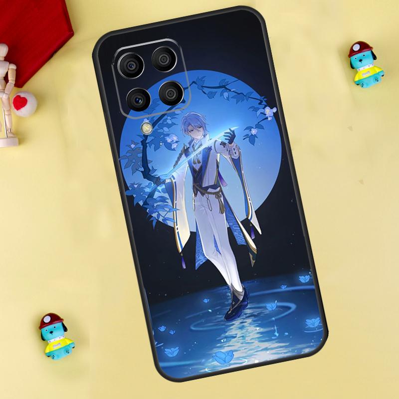 Kamisato Ayato Genshin Impact Case For Samsung Galaxy M55 M14 M34 M54 M32 M52 M15 M11 M12 M13 M06 M16 M36 M56 M31 M53 M35