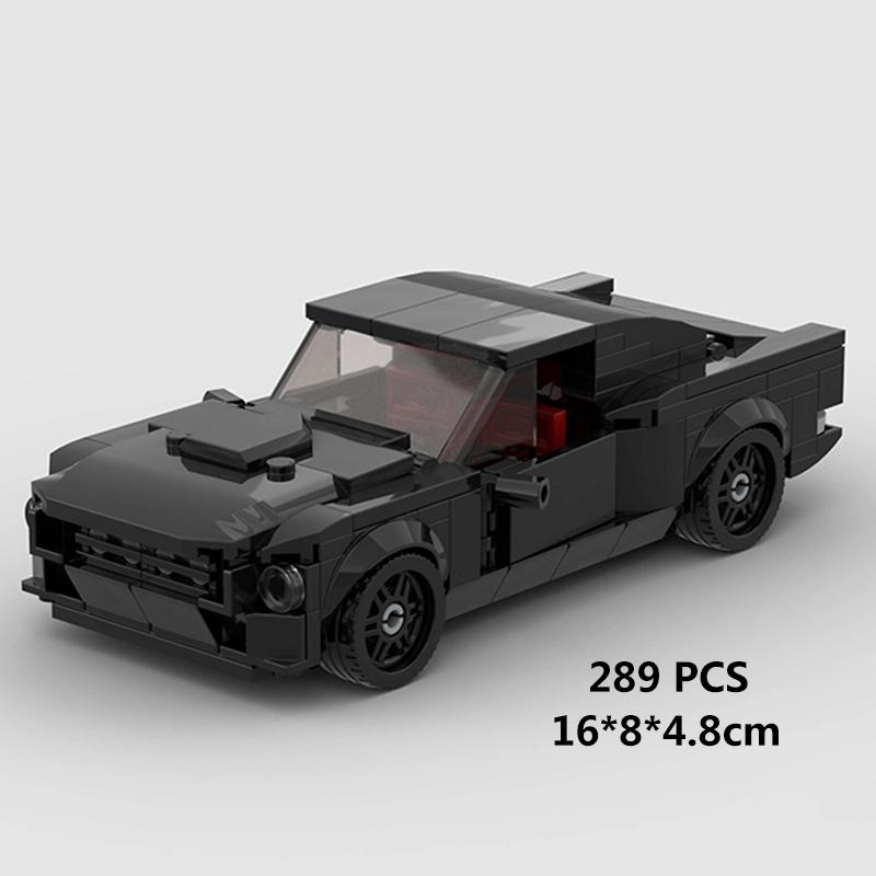Auto da Corsa di Città Modello Blocchi da Costruzione Mattoncini Fai da Te MOC Giocattolo Classico Rally Sportivo Super Pilota Veicolo Regalo di Natale Tecnica