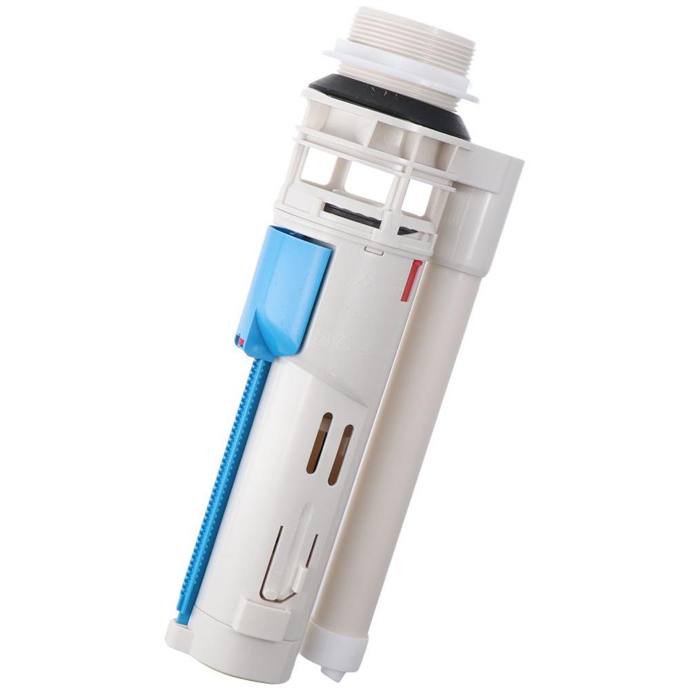 White Toilet Flush Valves POM Water Tank Fittings High Performance Replacement Kit  Closestool