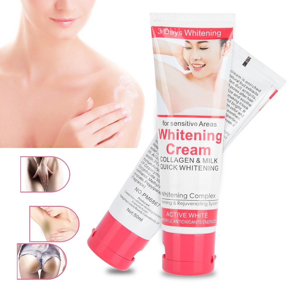 Skin Whitening Cream for Underarms Intimate Regions Body Care Essence Melanin Removal