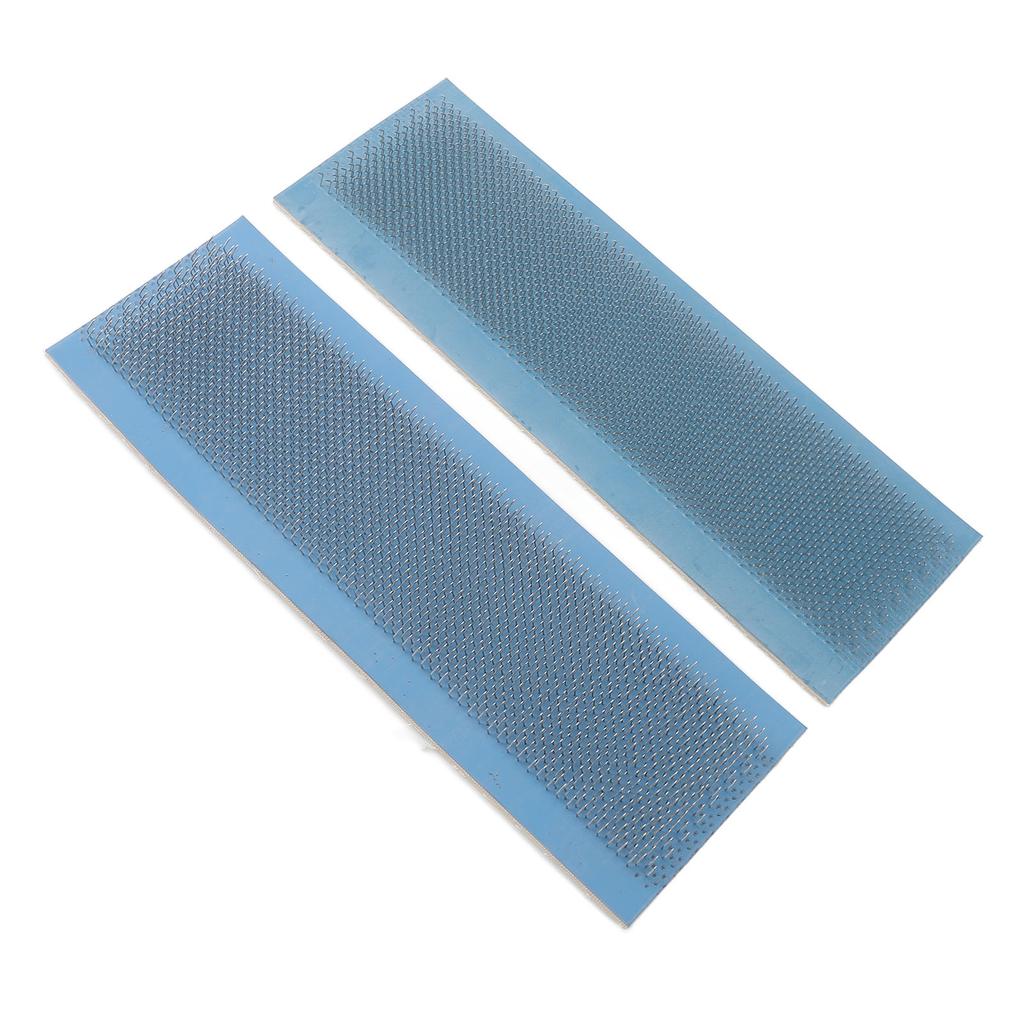 2 stücke Haar Halter Ziehen Matte Edelstahl Nadel Haar Extensions Zeichnung Karte 10,6 X 3,5 in