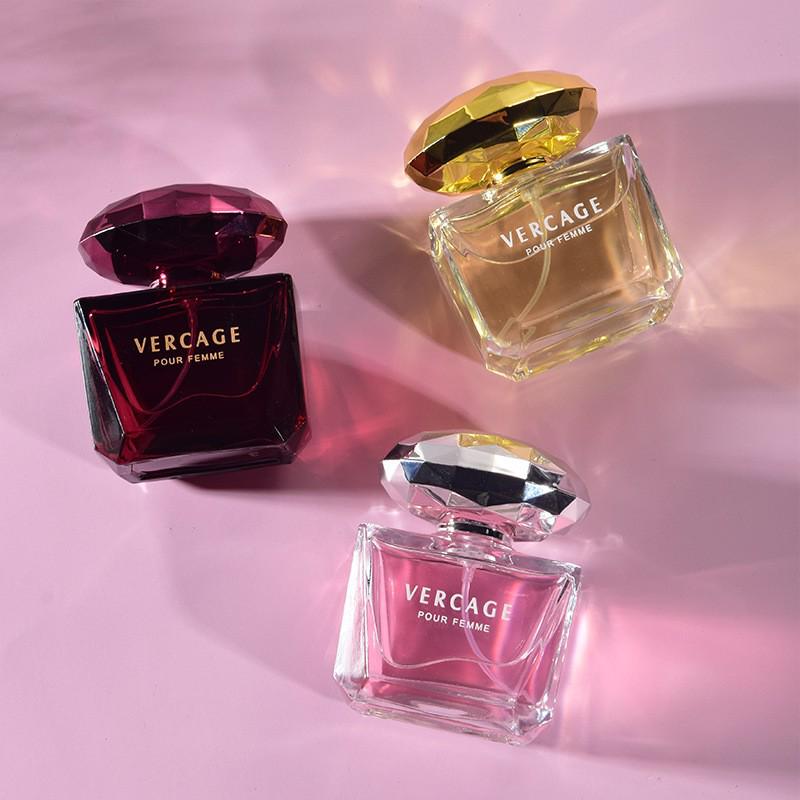 Heartfelt Crystal Diamond Perfume: Long-lasting Floral Fragrance for Women. Fresh, Elegant, and Natural Scent for Students and Girls.