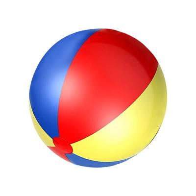 Large Colorful Football Sports Training Outdoor Game Beach Elastics Ball for Swimming Carnivals Event