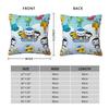 Custom Disney The Octonauts Adventure Luxury Pillow Cover Home Decor Car Cushion