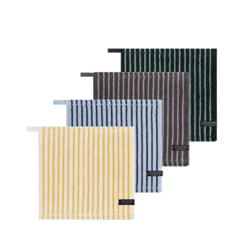 Songwol 30-count Hotel Collection Stripe Solid Ring Hand 1 sheet of beige