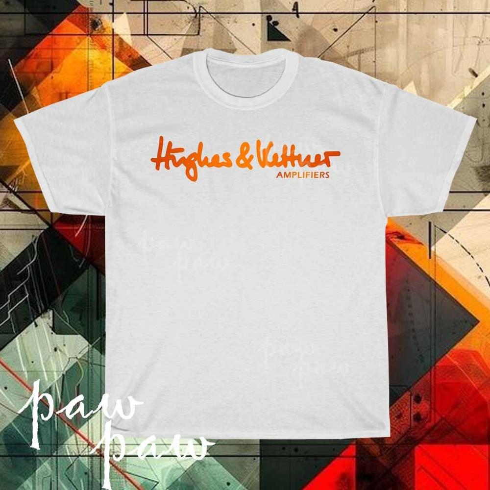

New Hughes amp; Kettner Amps Logo Men#039;s Tshirt funny size S to 5XL Unisex T-Shirt S