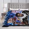 Soft Blankets Travel Office YoungBoy Never Broke Again Throw Blanket  Flannel Bedspread For Living Room Novelty Sofa Bed Cover