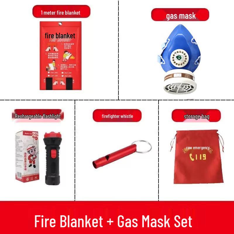OLOMM Home Fire Emergency Escape Kit