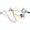 Bnineteenteam Guitar Wiring Harness Set,Wiring Harness 3 Way Toggle Compatible with Electric Guitar